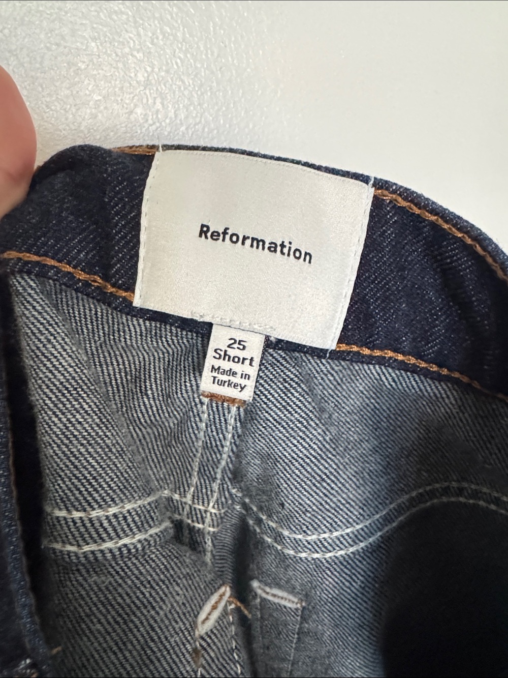 Greer Mid Rise Straight Short Jeans - Picture 6 of 9